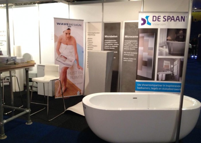 De Spaan Showroom whirlpool systeembaden vrijstaand bad Arnhem