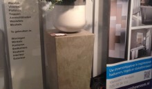 microcement meubel zuil meubel van beton de spaan showroom arnhem